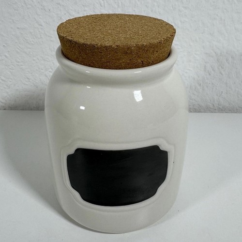 Dunelm chalkboard canister tea - canister,