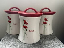 Dunelm Poppy Tea Sugar Coffee