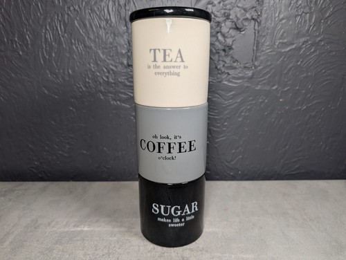 Coffee tea sugar stacking - coffee,, tea,